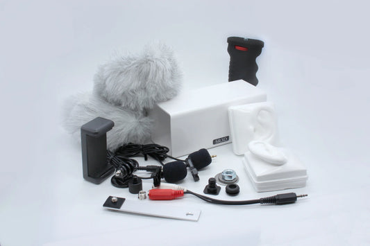 ASMR - Field recording binaural microphone KIT