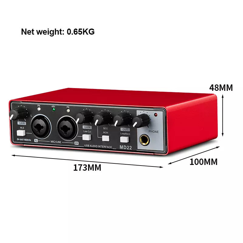 Pro USB Mixer 192kHz 24bit for SR3D XLR and RCA